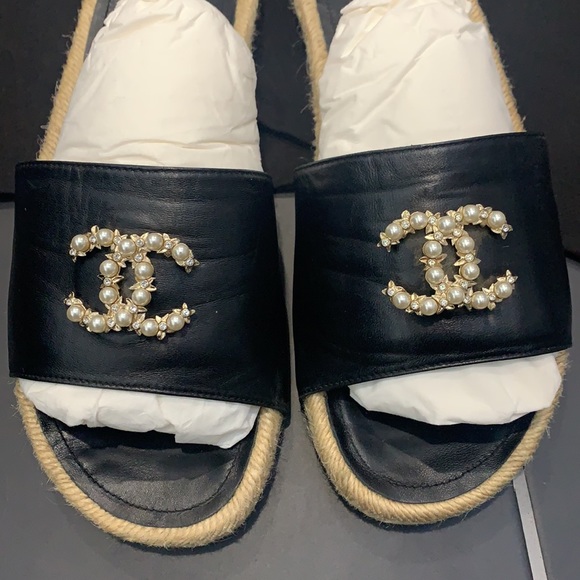 COPY - Chanel Mules BLACK - size 38 - Picture 2 of 9